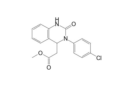Methyl 3-(4-chlorophenyl)dihydroquinazolin-2(1H)-one-4-acetate