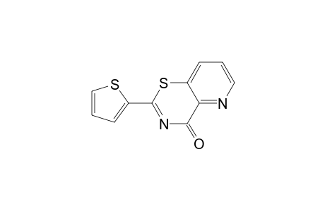 4H-Pyrido[3,2-e]-1,3-thiazin-4-one, 2-(2-thienyl)-