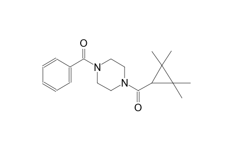1-benzoyl-4-[(2,2,3,3-tetramethylcyclopropyl)carbonyl]piperazine