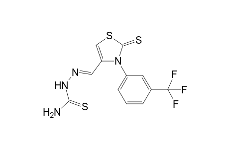 1-[2-Thioxo-3-(3-trifluormethylphenyl)-2,3-dihydrothiazol-4-ylmethylen]-thiosemicarbazone