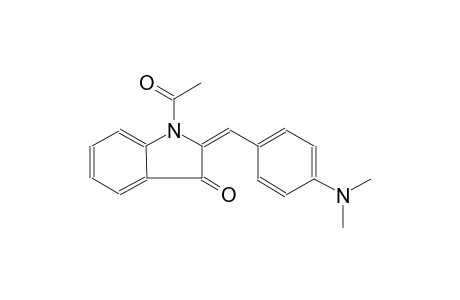 (2E)-1-acetyl-2-[4-(dimethylamino)benzylidene]-1,2-dihydro-3H-indol-3-one