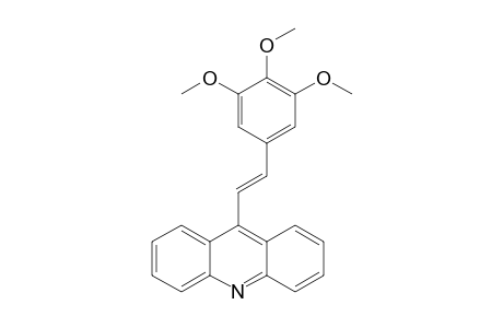 9-(3,4,5-Trimethoxystyryl)acridine
