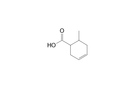 3-Cyclohexene-1-carboxylic acid, 6-methyl-