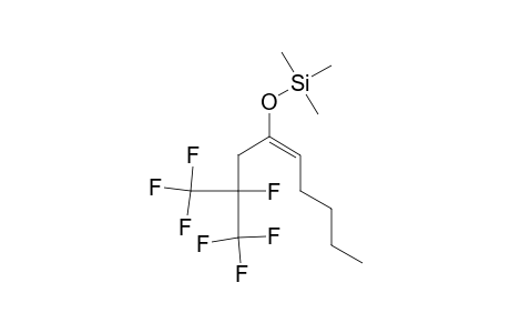(E)-1,1,1,2-Tetrafluoro-2-trifluoromethyl-4-trimethylsiloxy-4-nonene