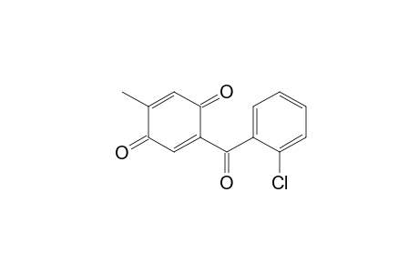 2-(2-Chlorobenzoyl)-5-methyl-1,4-benzoquinone