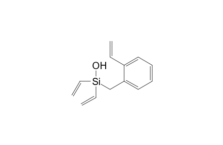 Diethenyl[(2'-ethenylphenyl)methyl]silanol