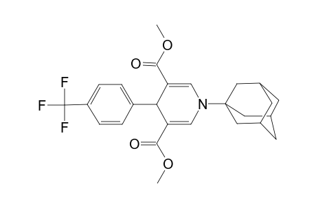 1-(1-adamantyl)-4-[4-(trifluoromethyl)phenyl]-4H-pyridine-3,5-dicarboxylic acid dimethyl ester