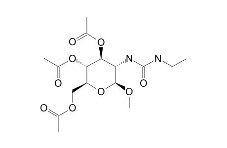 METHYL-3,4,6-TRI-O-ACETYL-2-DEOXY-2-ETHYLUREIDO-BETA-D-GLUCOPYRANOSIDE