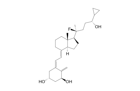 (1R,3S,5Z)-5-[(2E)-2-[(1S,3aS,7aS)-1-[(1S,4R)-4-cyclopropyl-1-fluoro-4-hydroxy-1-methyl-butyl]-7a-methyl-2,3,3a,5,6,7-hexahydro-1H-inden-4-ylidene]ethylidene]-4-methylene-cyclohexane-1,3-diol