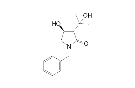 (3R,4S)-1-benzyl-4-hydroxy-3-(1-hydroxy-1-methyl-ethyl)-2-pyrrolidone