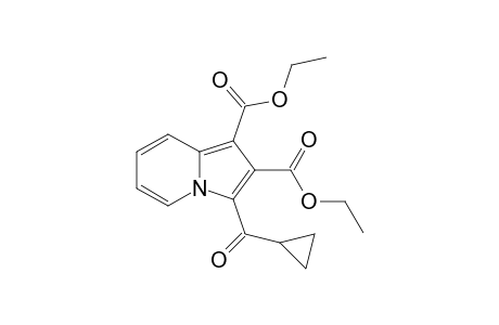 Diethyl 3-cyclopropylcarbonylindolizine-1,2-dicarboxylate