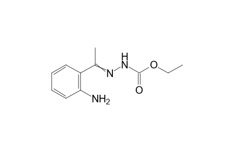 ethyl N-[1-(2-aminophenyl)ethylideneamino]carbamate
