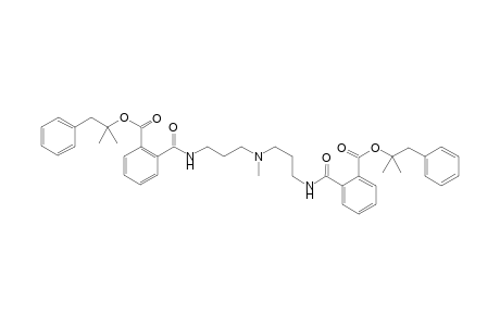 Bis(1,1-dimethyl-2-phenylethyl) 2,2'-[(Methylimino)bis(propane-3,1-diylcarbamoyl)]dibenzoate