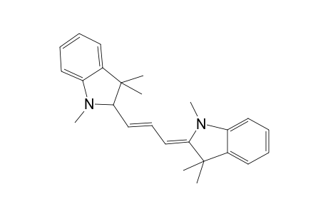 1H-indole, 2,2'-[1-propen-1-yl-3-ylidene]bis[2,3-dihydro-1,3,3-trimethyl-