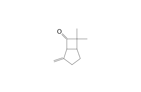 Bicyclo[3.2.0]heptan-6-one, 7,7-dimethyl-4-methylene-, (.+-.)-