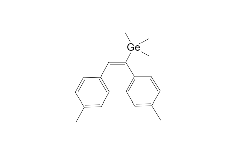 (E)-(1,2-di-p-Tolylvinyl)trimethylgermane
