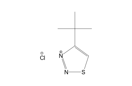 4-tert-BUTYL-1,2,3-THIADIAZOLIUM-CHLORIDE