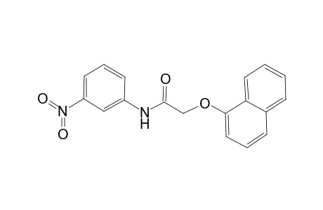 2-(Naphthalen-1-yloxy)-N-(3-nitro-phenyl)-acetamide