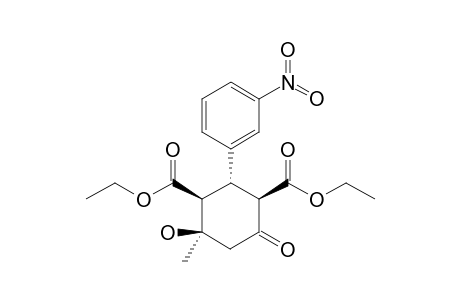 3-(META-NITROPHENYL)-2,4-BISETHOXYCARBONYL-5-HYDROXY-5-METHYLCYCLOHEXANONE