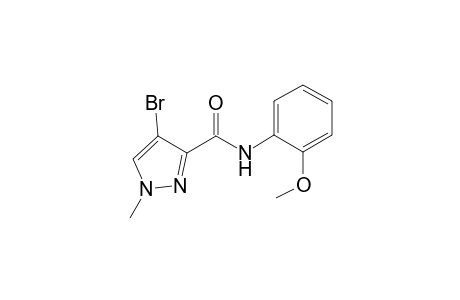 4-Bromo-N-(2-methoxyphenyl)-1-methyl-1H-pyrazole-3-carboxamide
