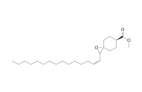 Methyl 2-(1-Pentadecenyl)-[3(S)-[3.beta.(Z),6.beta.]]-1-oxaspiro[2.5]octane-6-carboxylate