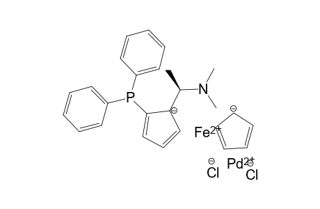Dichloro[(R)-N,N-dimethyl-1-[(S)-2-(diphenylphosphino)ferrocenyl]ethylamine]palladium(II)