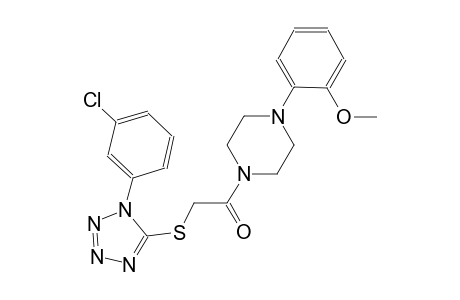 piperazine, 1-[[[1-(3-chlorophenyl)-1H-tetrazol-5-yl]thio]acetyl]-4-(2-methoxyphenyl)-