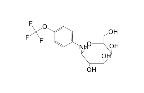 2-(hydroxymethyl)-6-[4-(trifluoromethoxy)anilino]oxane-3,4,5-triol