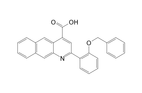 2-[o-(benzyloxy)phenyl]benzo[g]quinoline-4-carboxylic acid