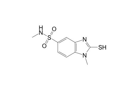 N,1-dimethyl-2-mercapto-5-benzimidazolesulfonamide