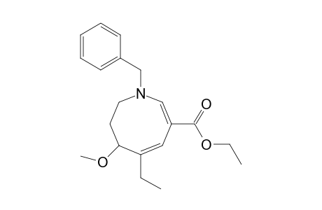 ETHYL-1-BENZYL-5-ETHYL-6-METHOXY-1,6,7,8-TETRAHYDROAZOCINE-3-CARBOXYLATE
