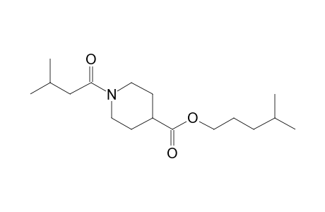 Isonipecotic acid, N-(3-methylbutyryl)-, isohexyl ester