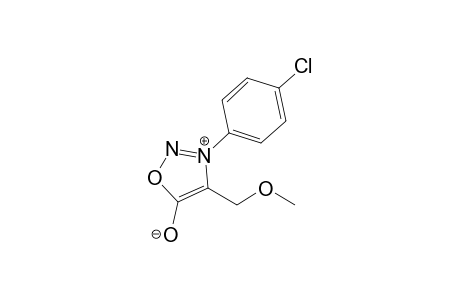 4-Methoxymethyl-3-(p-chlorophenyl)sydnone