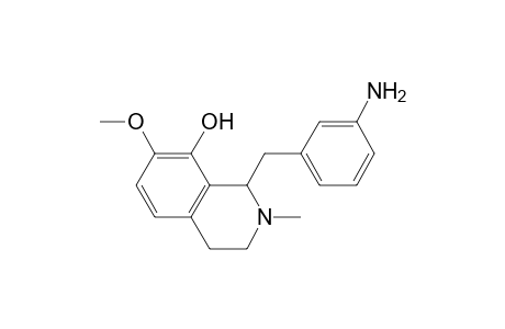 1-(3-aminobenzyl)-7-methoxy-2-methyl-3,4-dihydro-1H-isoquinolin-8-ol