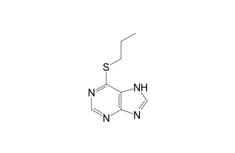 6-(propylthio)purine