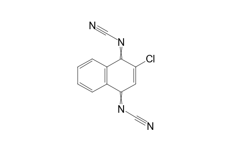 (2-chloro-4-cyanoimino-1-naphthylidene)cyanamide