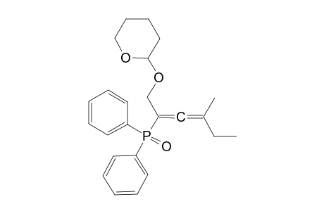 2-(2-DIPHENYLPHOSPHINOYL-4-METHYL-HEXA-2,3-DIEN-YL-OXY)-TETRAHYDRO-2H-PYRAN