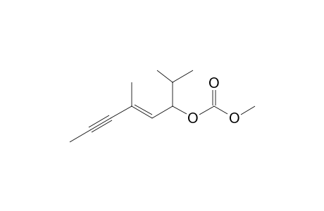 (E)-2,5-dimethyloct-4-en-6-yn-3-yl methyl carbonate