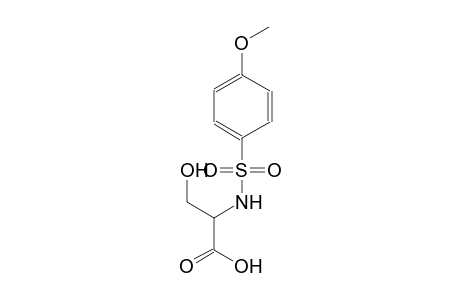 serine, N-[(4-methoxyphenyl)sulfonyl]-