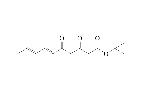 t-Butyl (,E)-3,5-dioxo-6,8-decadienoate