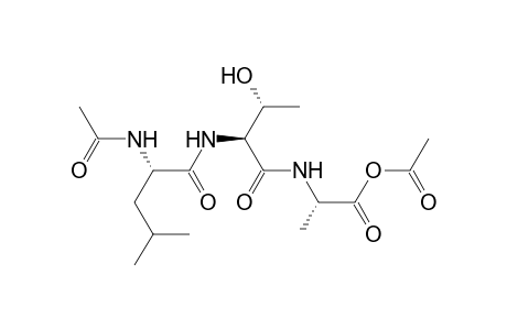 N-acetyl-leucyl-(O-acetyl)threonyl-alanine