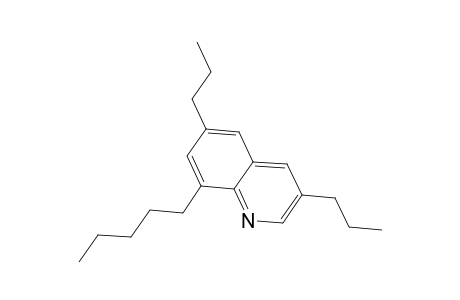 Quinoline, 8-pentyl-3,6-dipropyl-