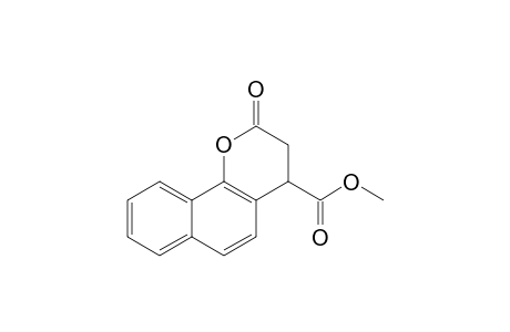 2-keto-3,4-dihydrobenzo[h]chromene-4-carboxylic acid methyl ester