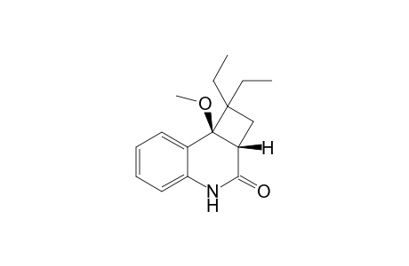 (2aS,8bR)-1,1-Diethyl-8b-methoxy-2,2a,4,8b-tetrahydro-1H-cyclobuta[c]quinolin-3-one