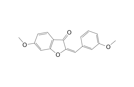 3(2H)-Benzofuranone, 6-methoxy-2-[(3-methoxyphenyl)methylene]-, (E)-