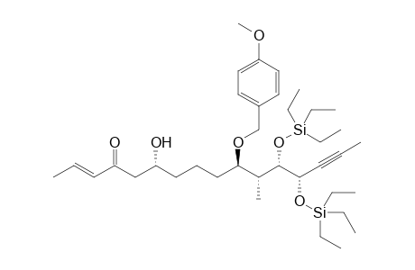 (6R,10R,11R,12S,13S)-6-hydroxy-10-[(4-methoxyphenyl)methoxy]-11-methyl-12,13-bis(triethylsilyloxy)hexadec-2-en-14-yn-4-one