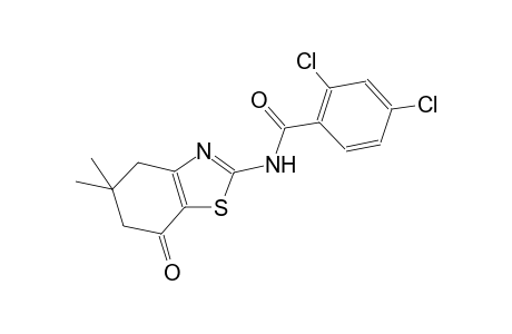 benzamide, 2,4-dichloro-N-(4,5,6,7-tetrahydro-5,5-dimethyl-7-oxo-2-benzothiazolyl)-