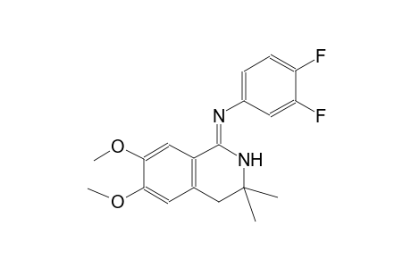 benzenamine, N-[(1Z)-3,4-dihydro-6,7-dimethoxy-3,3-dimethylisoquinolinylidene]-3,4-difluoro-
