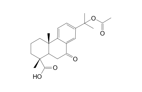 15-Acetoxy-7-oxodehydroabietic acid