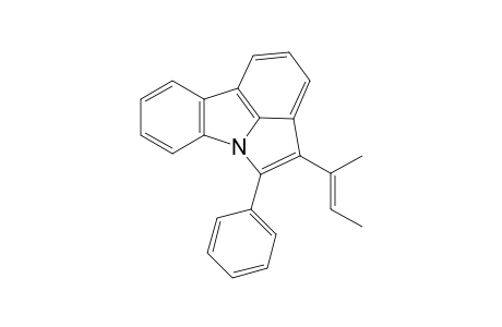 (E)-4-(but-2-en-2-yl)-5-phenylpyrrolo[3,2,1-jk]carbazole